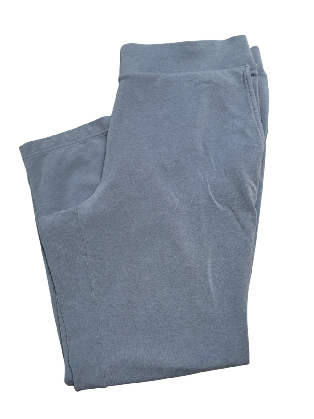 J.Jill Pure Jill Slim-Leg Cropped Pants | Dusty Blue | Size Medium